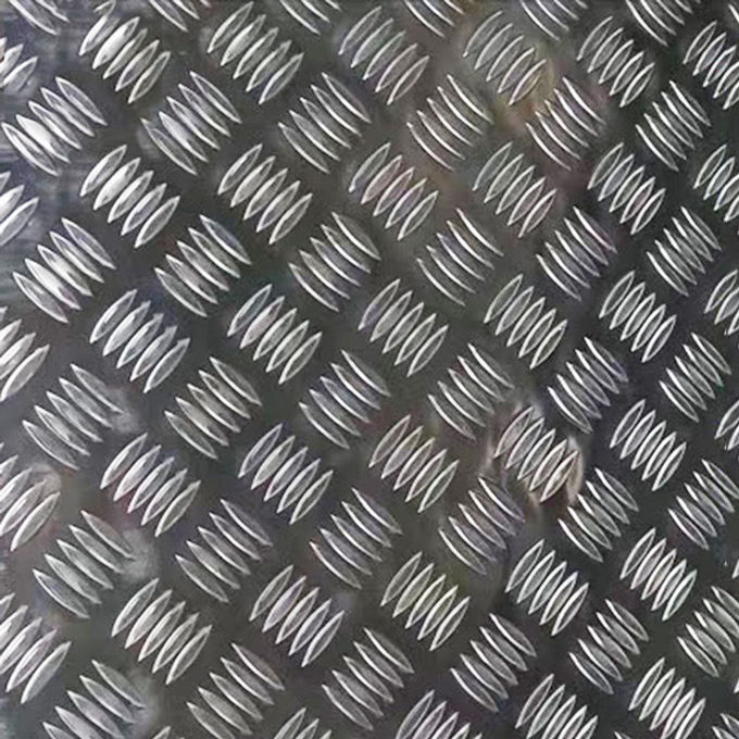1000 Aluminium-Schritt-Platten-kariertes Blatt der Reihen-1060 0
